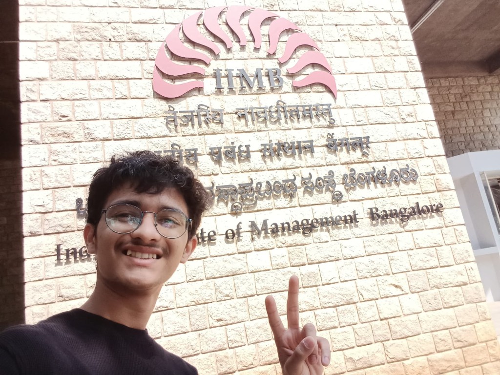 At IIM Bangalore